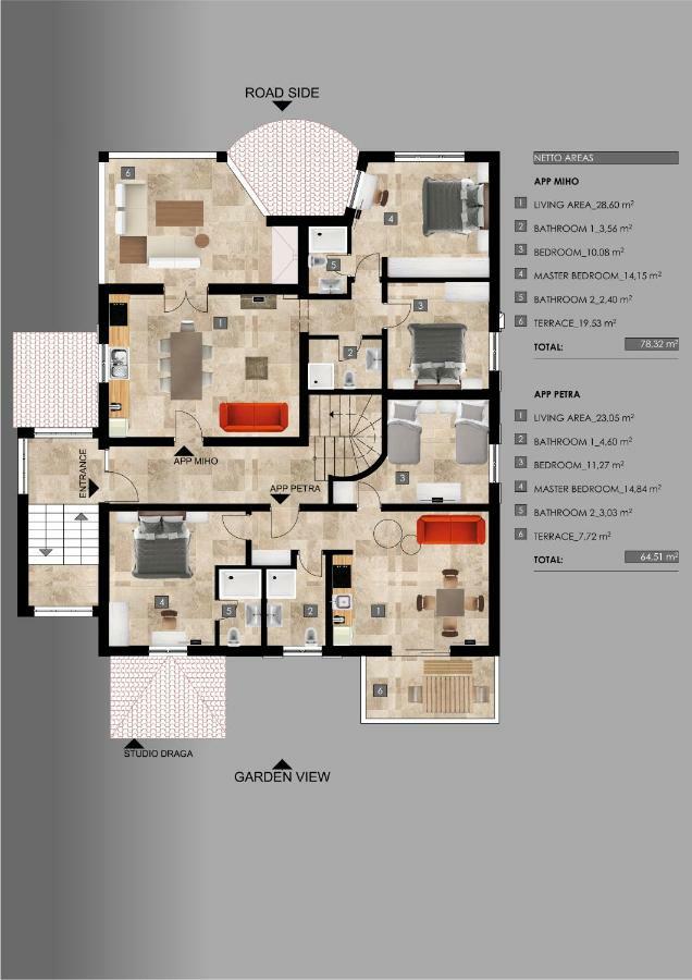 Draga Appartement Vrh  Buitenkant foto